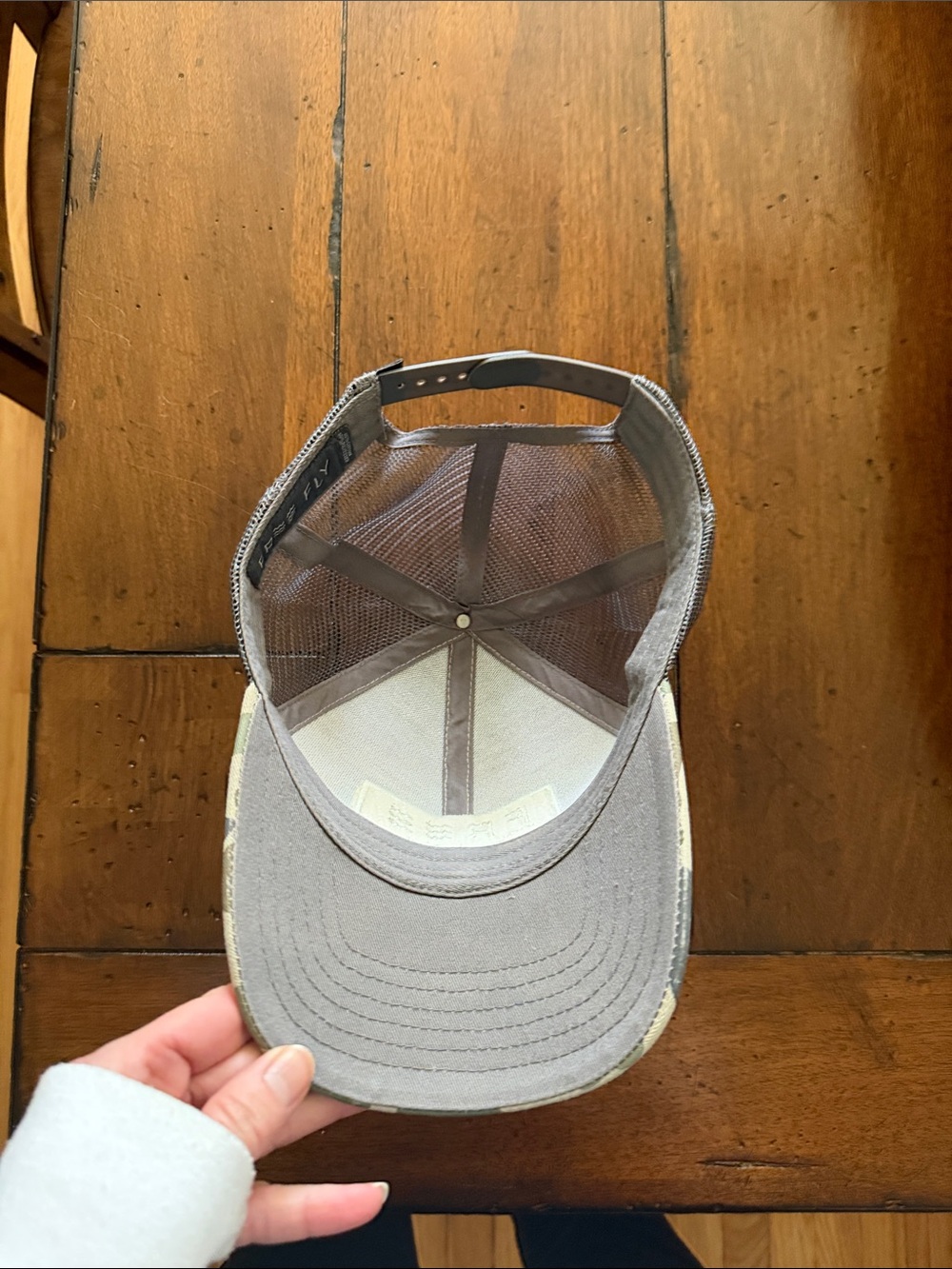 Free Fly Apparel Camouflage Mesh Back Hat Coastal Outdoors Camping Hunting OS - Picture 2 of 4
